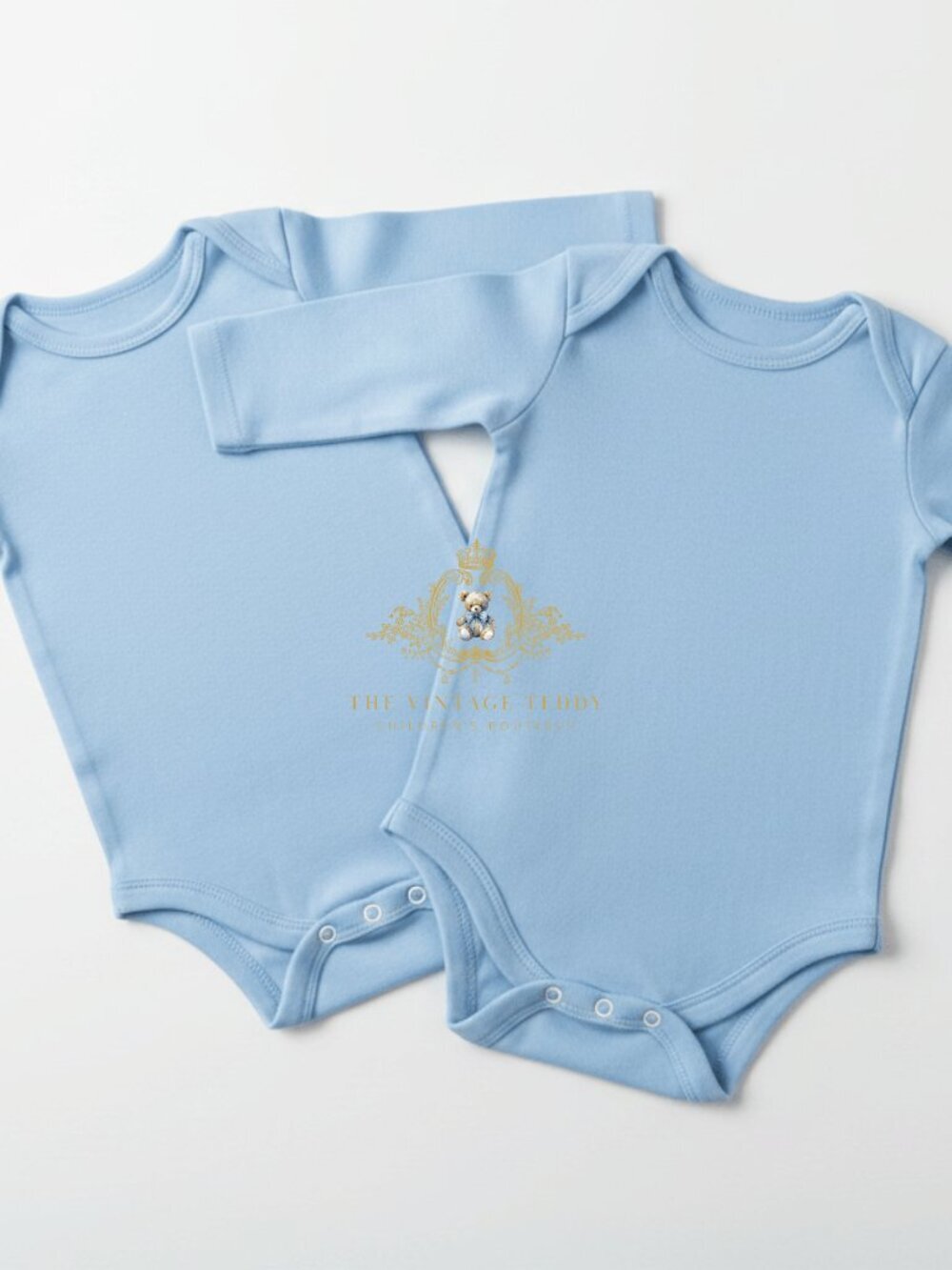 NWT Cute Long Sleeve Baby Onesies One-Piece Bodysuit Kids White Various Sizes